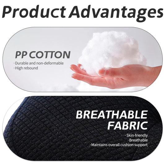 Car Booster Bandage Seat Cushion for Short Adults
