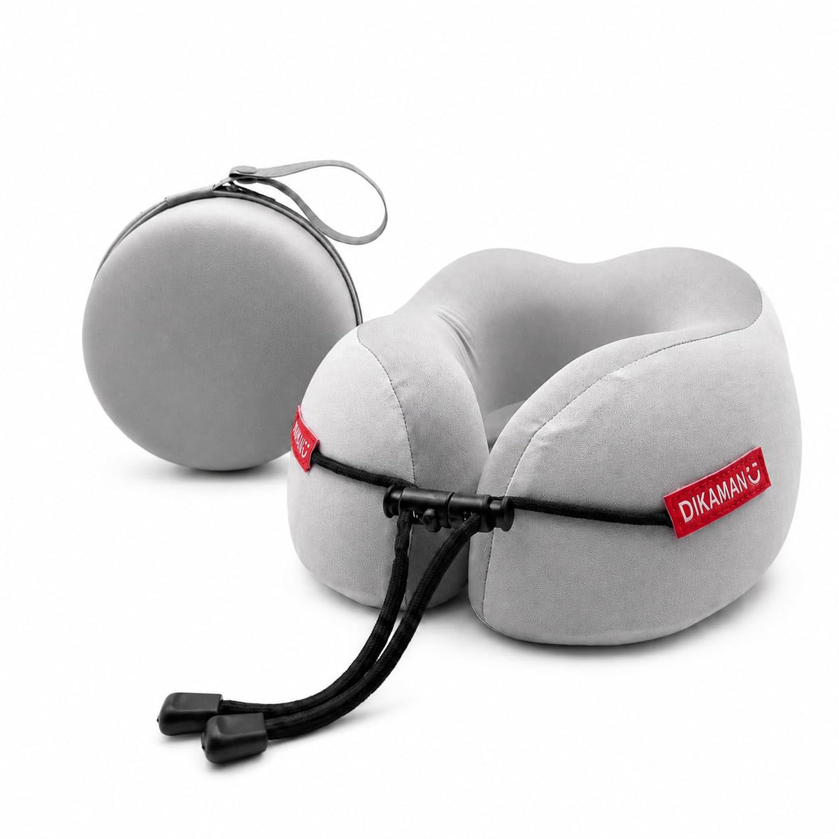 Memory Foam U-Shaped Neck Pillow, Portable for Airplane, Car