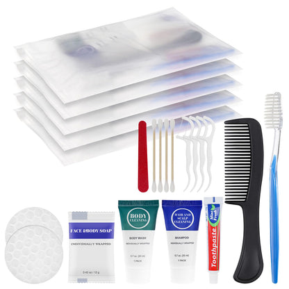 Trial Size Toiletries Supplies Individually Wrapped