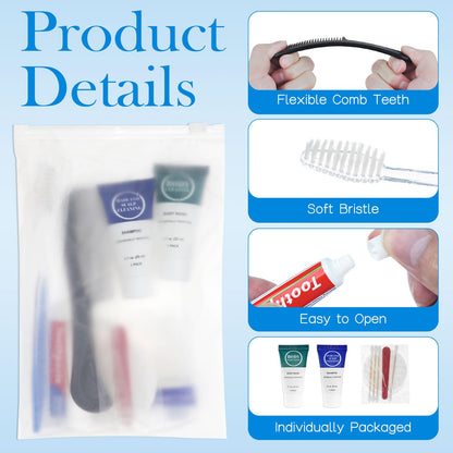 Trial Size Toiletries Supplies Individually Wrapped
