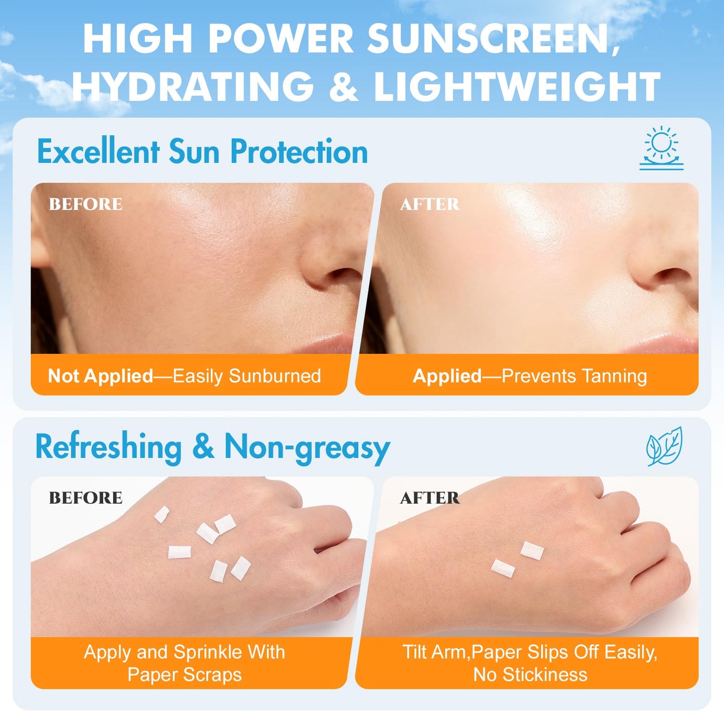 30 Pack Travel Size Sunscreen, SPF 50