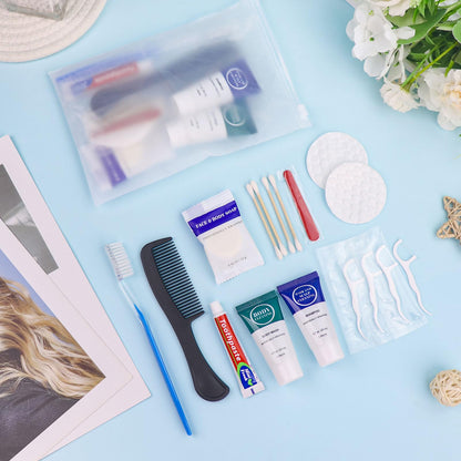 Trial Size Toiletries Supplies Individually Wrapped