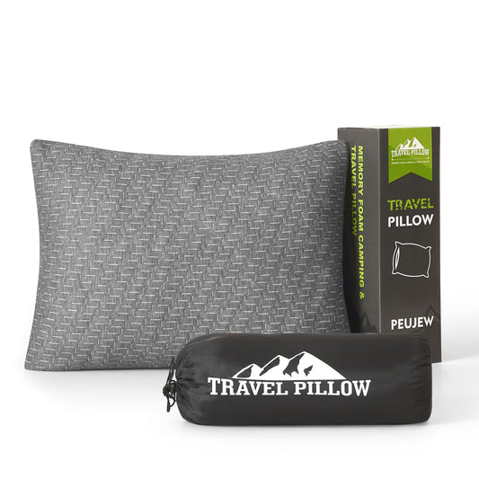 Small Shredded Memory Foam Travel Pillow 12" x 16"