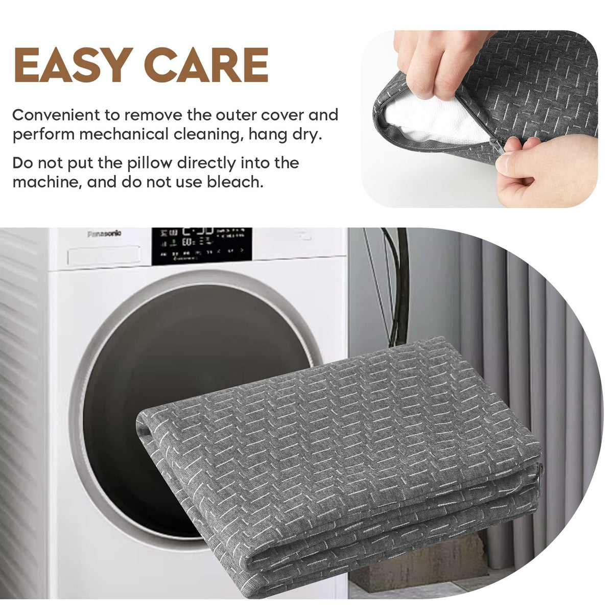 Small Shredded Memory Foam Travel Pillow 12" x 16"