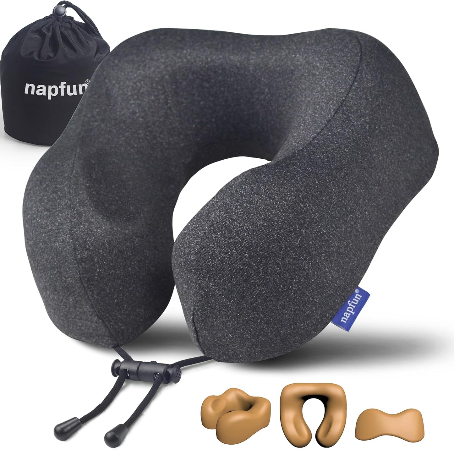 100% Pure Memory Foam Travel Pillow - First Coast Travel Shop